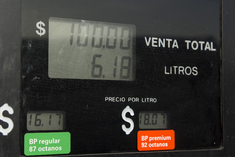 gasolina aumento