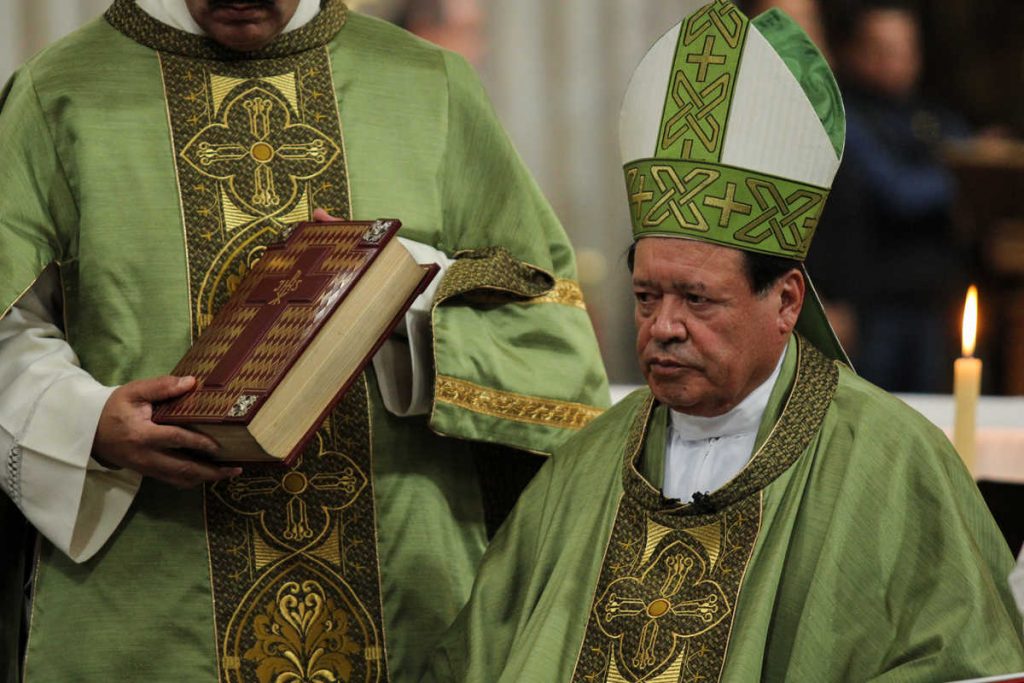 El Cardenal Norberto Rivera, presenta mejoría de Covid-19; sigue hospitalizado: Arquidiócesis