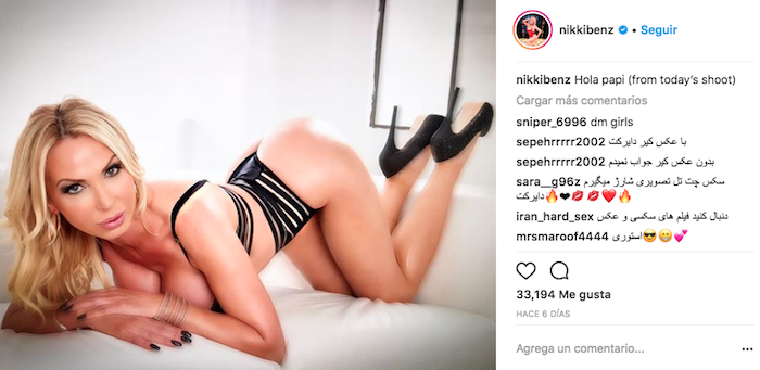 Nikki Benz Instagram