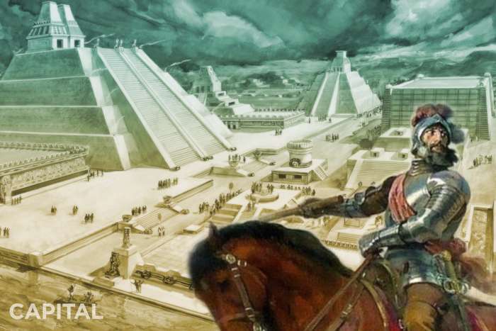 Hernan Cortes Tenochtitlan