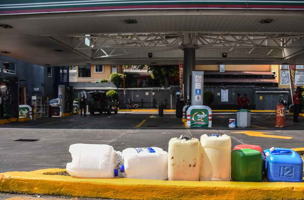 gasolineras con gasolina en Naucalpan