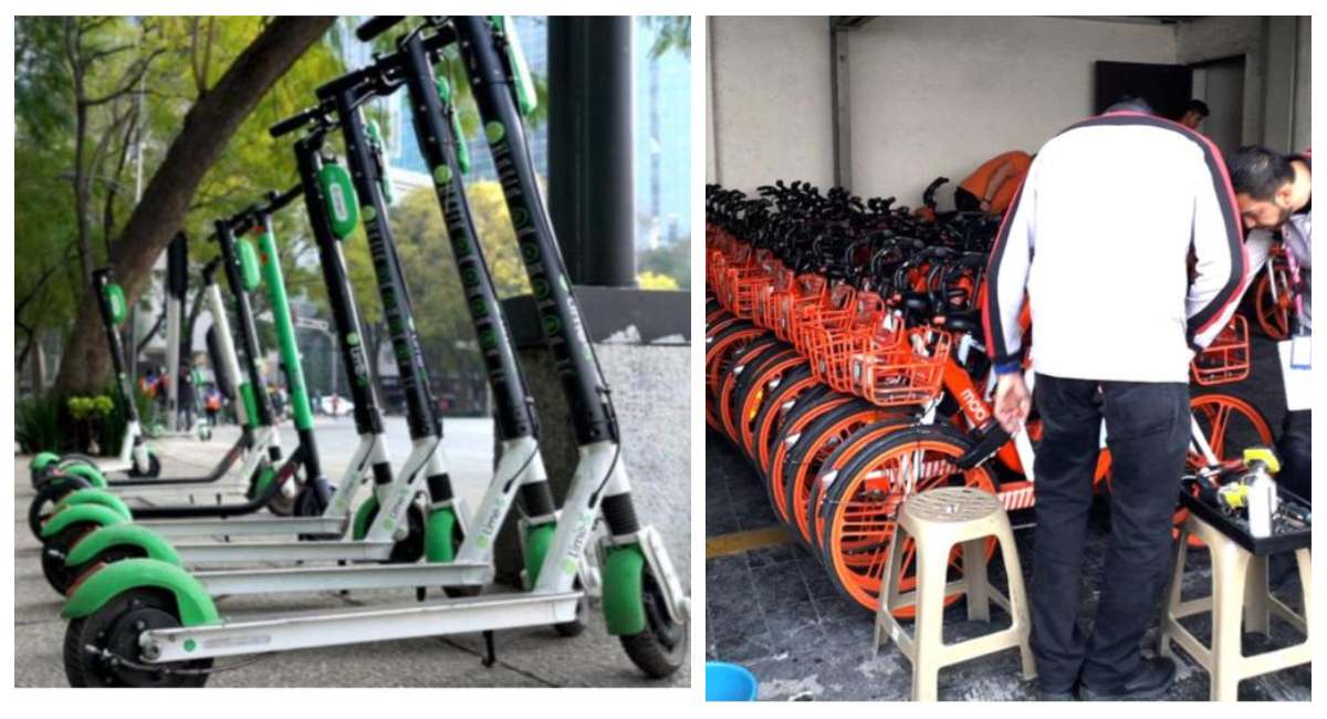Empresas de scooters y bicis dejan sin ganancias a CDMX