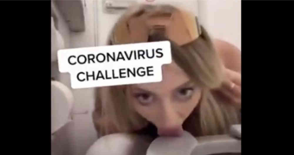 #CoronavirusChallenge Foto: Internet