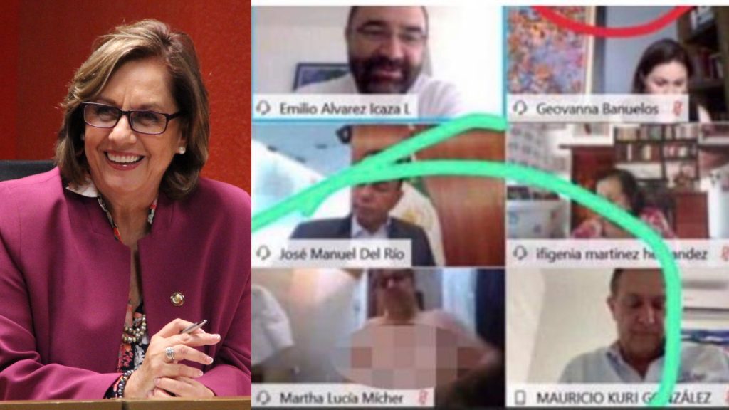 Senadora Malú Micher aclara videollamada tras filtración de imágenes