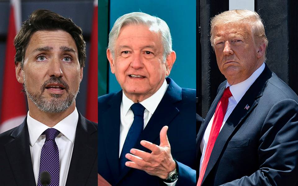 AMLO analiza viaje a EUA para reunirse con Trump y Trudeau