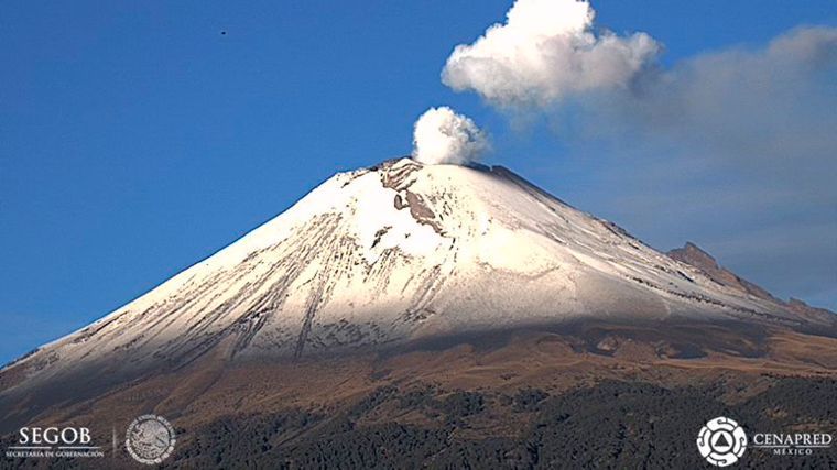 Popocatépetl Foto: Internet