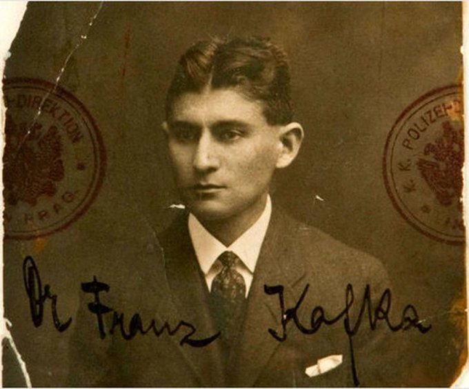 Franz Kafka, a 137 años de su nacimiento