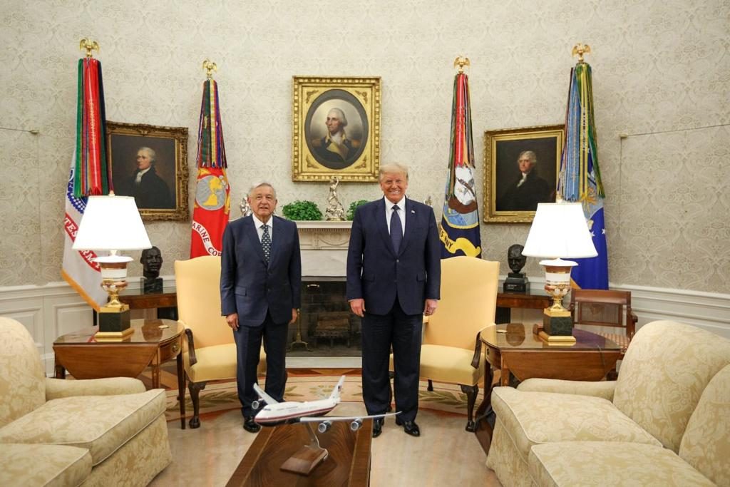 AMLO - Trump Foto: Presidencia