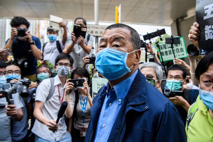 Magnate mediático Jimmy Lai es detenido en Hong Kong por "conspiración"