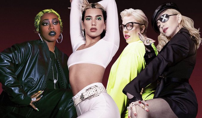 Dua Lipa lanzó remix de ‘Levitating’ con Madonna y Missy Elliott