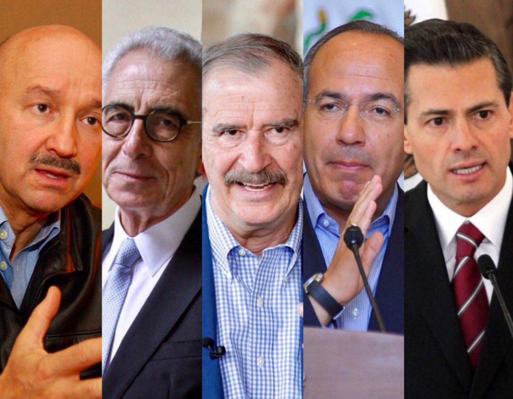 Expresidentes Foto: Internet