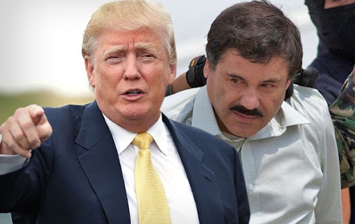 Donadl Trump-El Chapo Foto: Internet