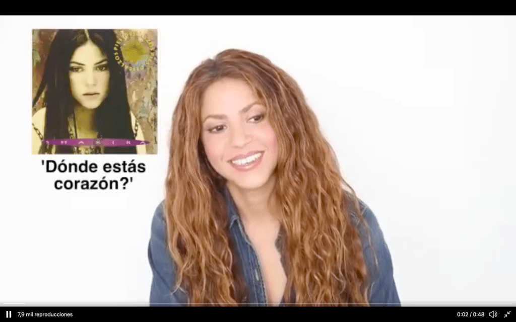 Shakira celebra hoy los 25 años de ‘Pies descalzos’