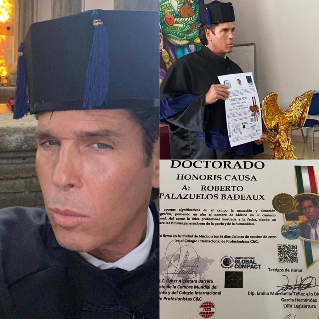 Roberto Palazuelos recibió Doctorado Honoris Causa