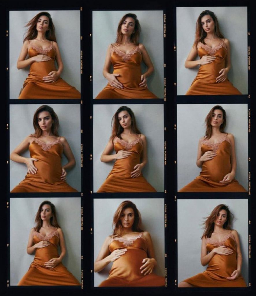 La modelo Emily Ratajkowski anunció su embarazo