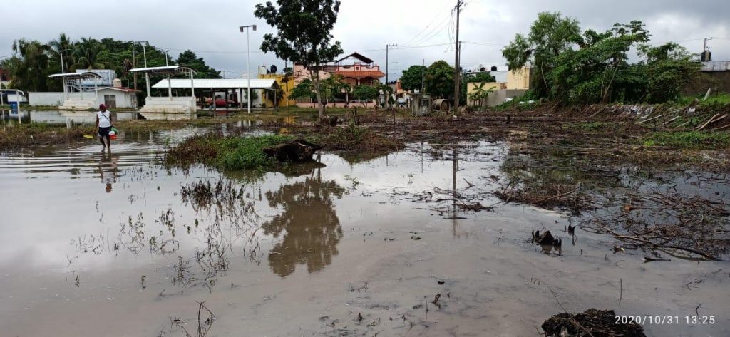 Más de 50 mil afectados en sureste de México por lluvias: CNPC
