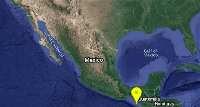 En menos de 4 horas se registraron 6 sismos en Chiapas