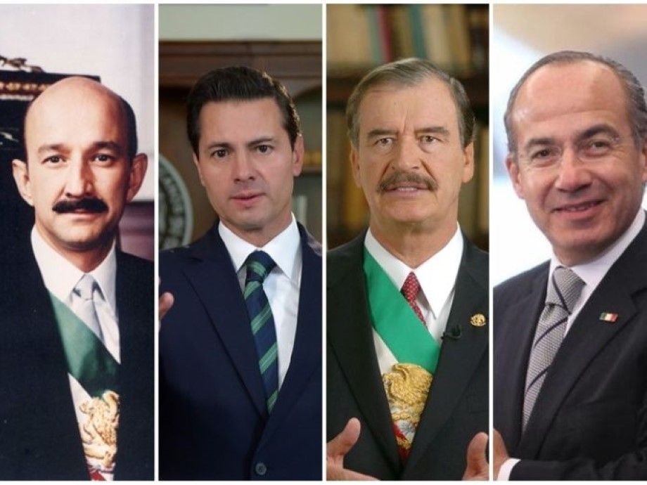Ex presidentes Foto: Internet