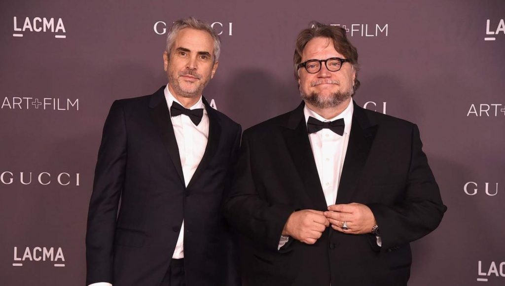 Alfonso Cuarón-Guillermo del Toro Foto: Internet