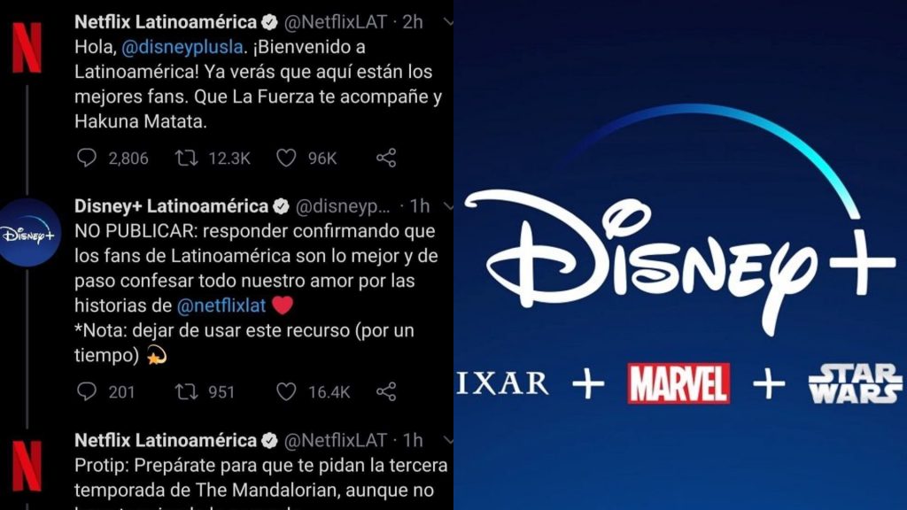 El Tío Netflix da la bienvenida a Disney Plus en Latinoamérica