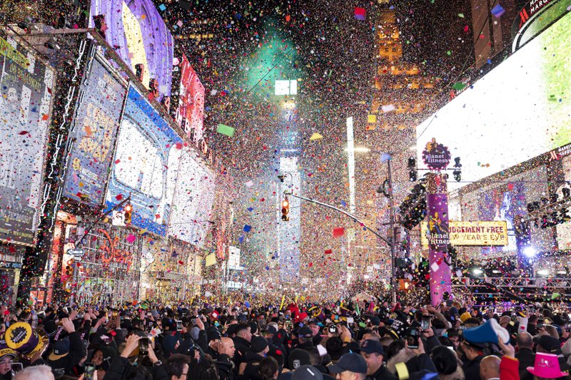 Multitudes no podrán acceder a Times Square para Año Nuevo Foto: AP
