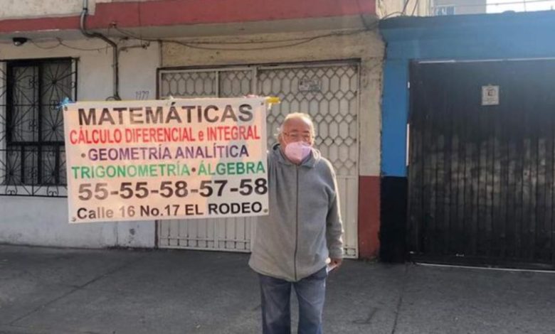 Profesor de 80 años ofrece servicios de clases de matemáticas en Iztacalco