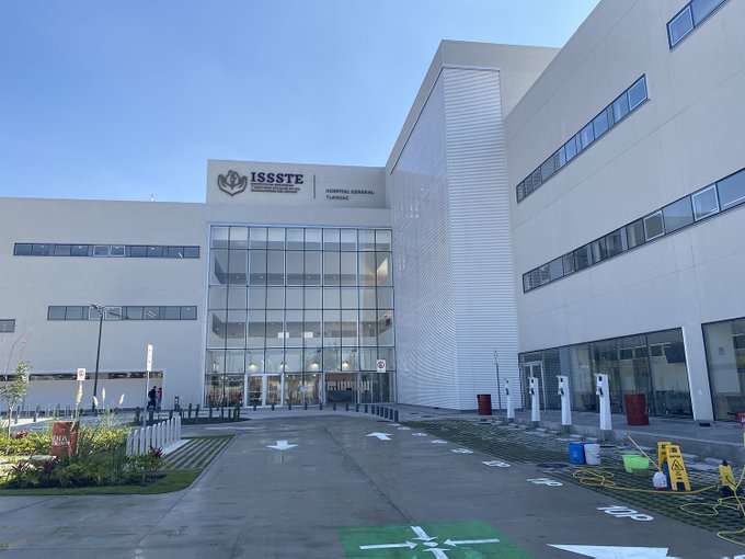 Hospital General “Tláhuac” Foto: @ISSSTE_mx