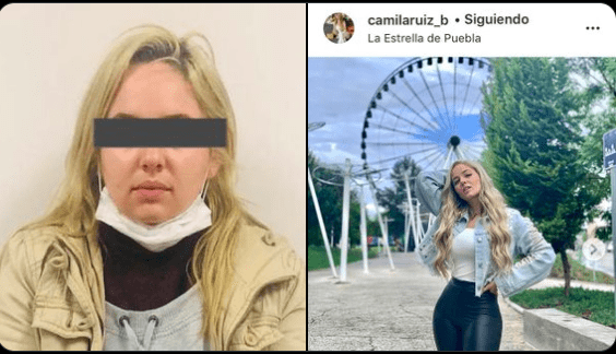 En Nuevo León la influencer Camila Ruiz es detenida por robo de vehículo