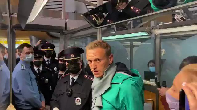 Resultado de imagen para Alexei Navalny detenido