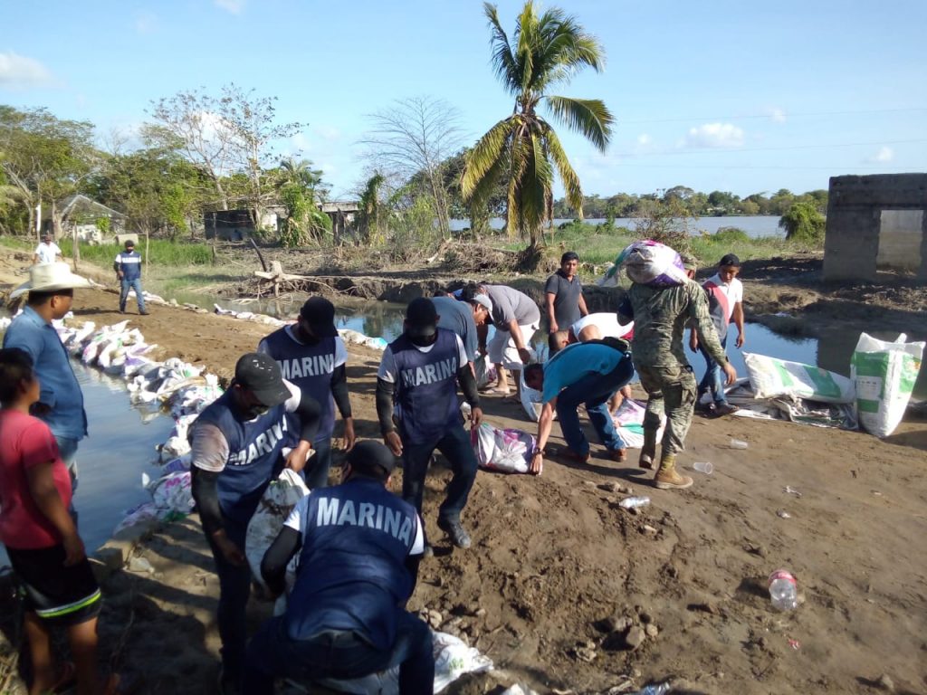 SEMAR en fase de recuperación del Plan Marina en Tabasco ha apoyado a más de 4 mil familias
