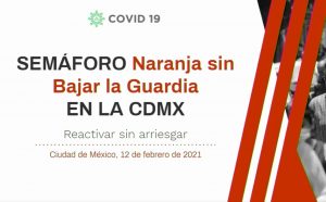 Ciudad de México y EdoMex regresan a semáforo naranja por Covid-19