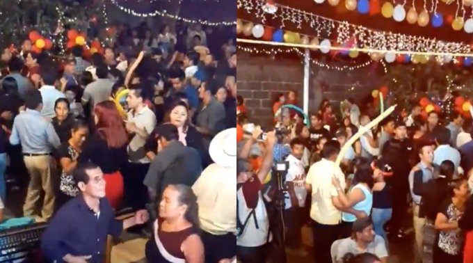 Tras baile en Oaxaca centenas se contagiaron y varios muertos por Covid-19