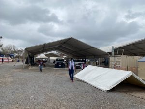 INM desmanteló campamento en Matamoros 