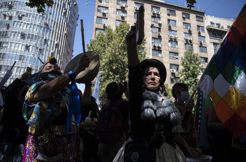 Latinomericanas protestan contra la violencia de género