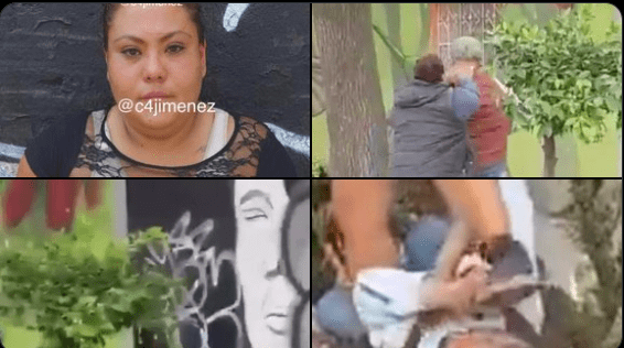 Con droga detuvieron a mujer que golpeó a adulto mayor en Magdalena Mixhuca
