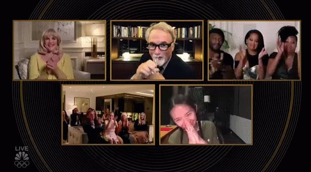 Globos de Oro pasan a la historia con ceremonia virtual; Fey y Poehler en pantalla dividida