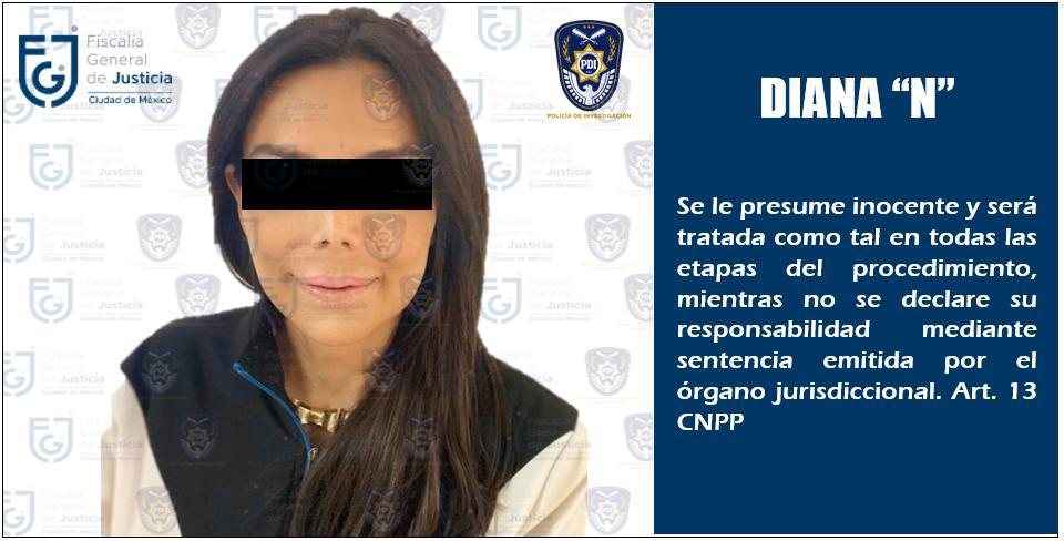 Fiscalía CDMX detuvo a la lideresa Diana Sánchez Barrios por extorsión agravada