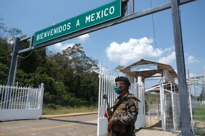 México impone restricciones de viaje en su frontera sur