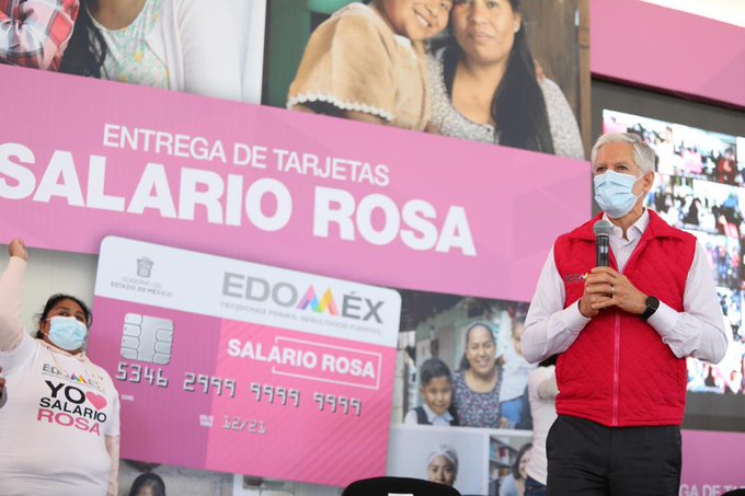 Reconoce Salario rosa labor de las amas de casa: Alfredo Del Mazo