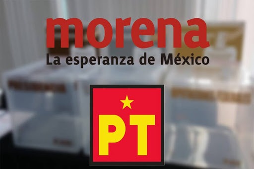 MORENA, Partido del Trabajo Foto: Periodismo Hoy