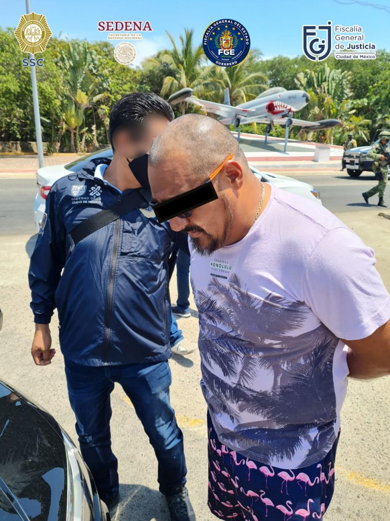 En Acapulco detuvieron a Fabián Solís Vega, uno de los diez delincuentes más buscados en CDMX