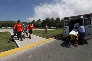 Semar realizó evacuación médica de tripulante de buque con bandera sueca en Colima