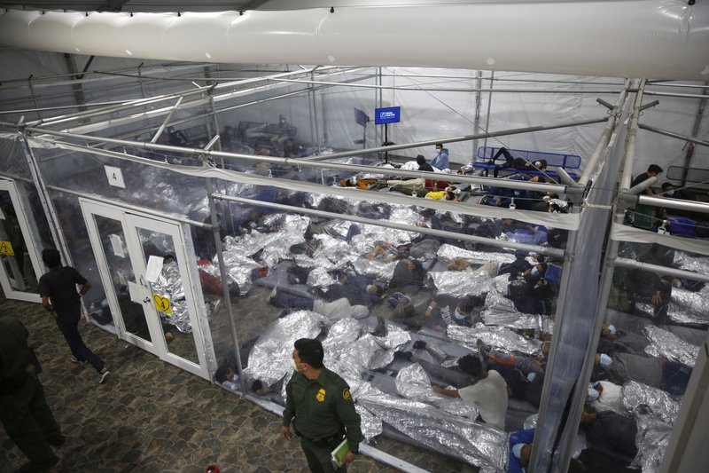 EUA detiene cifra récord de niños migrantes en frontera Foto: AP