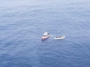 Semar rescató a 13 personas que estaban a la deriva en costas de Baja California
