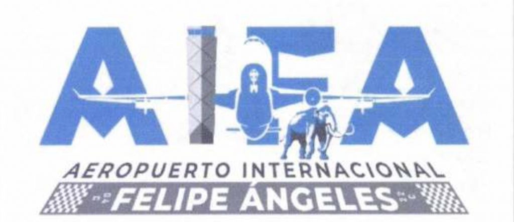 Causa burlas el logotipo registrado para Nuevo Aeropuerto Felipe Ángeles
