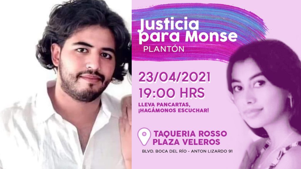 Convocan marcha por #JusticiaParaMonse joven asesinada por su novio en Veracruz