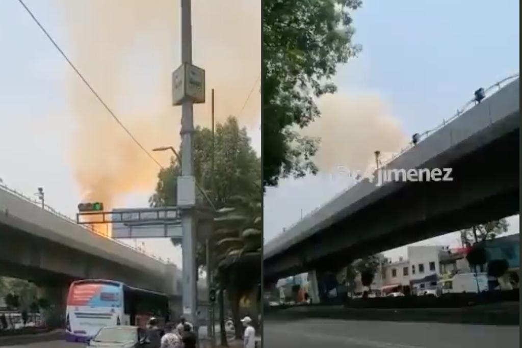 Otro incendio azota al Metro, Línea 4 de Morelos a Martín Carrera estaciones suspendidas (Video)