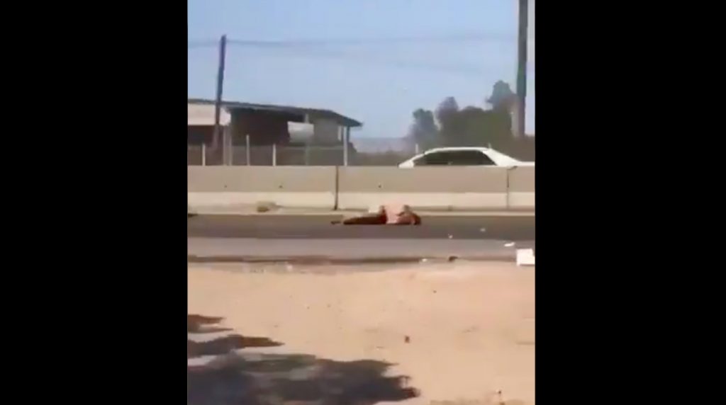 Hombre tras escapar de policía lo atropelló un camión en Guasave, Sinaloa