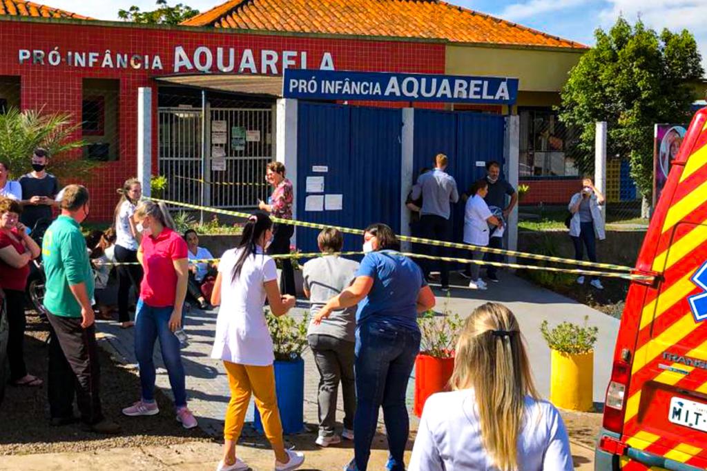 Hombre mata varios niños y maestra en guardería en Brasil Foto: Internet