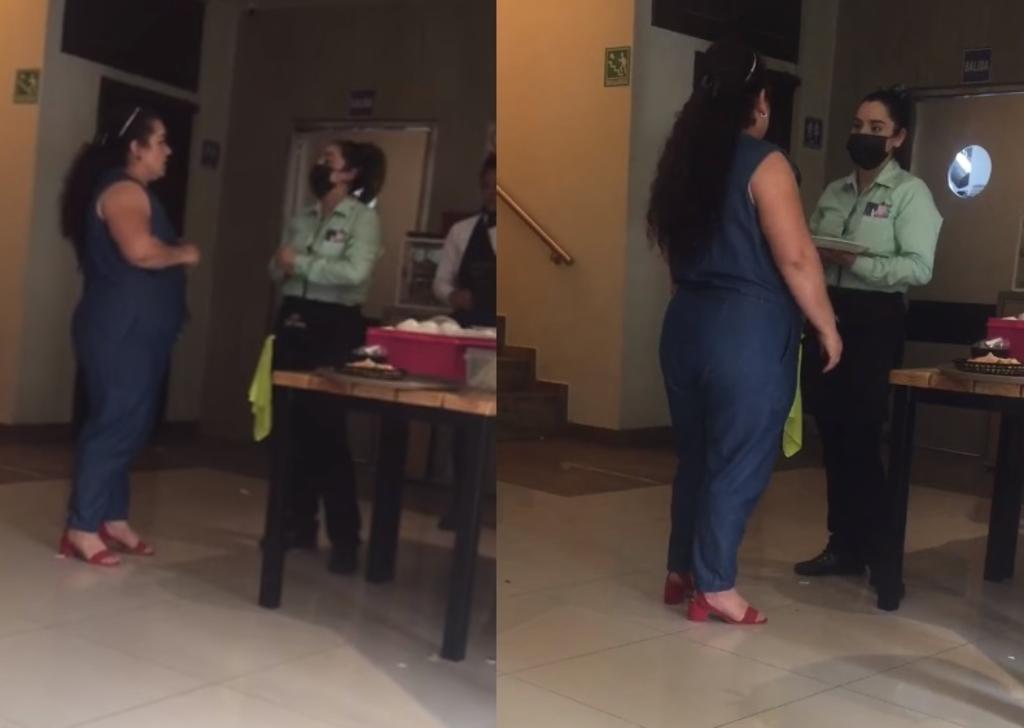 "Lady come gratis": Mujer se niega a pagar cuenta en restaurante Foto: Internet